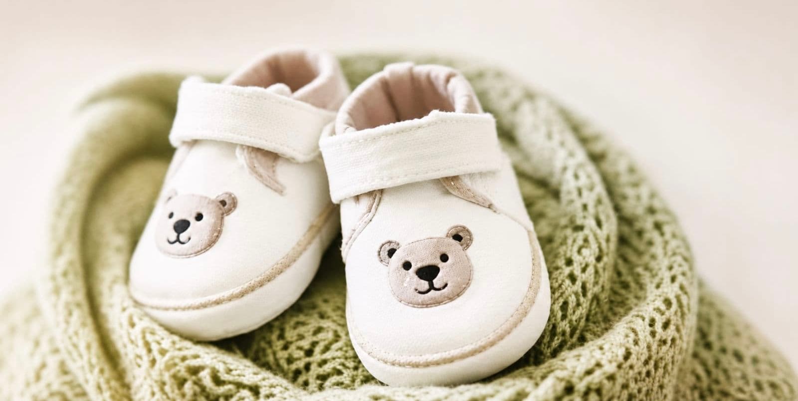Baby shoes — symbol of new life