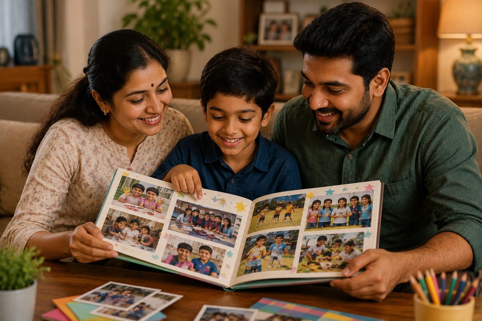 Memory Collage & Annual Booklet